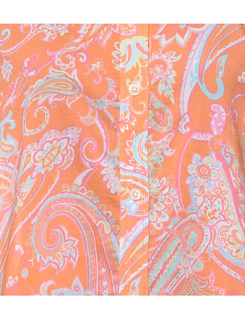 Ralph Lauren Paisley Blouse - L