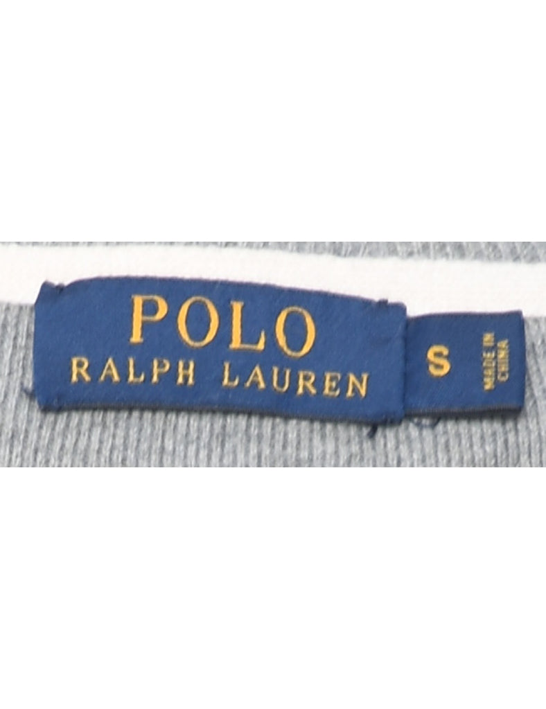 Ralph Lauren Plain Light Grey Classic Sweatshirt - S