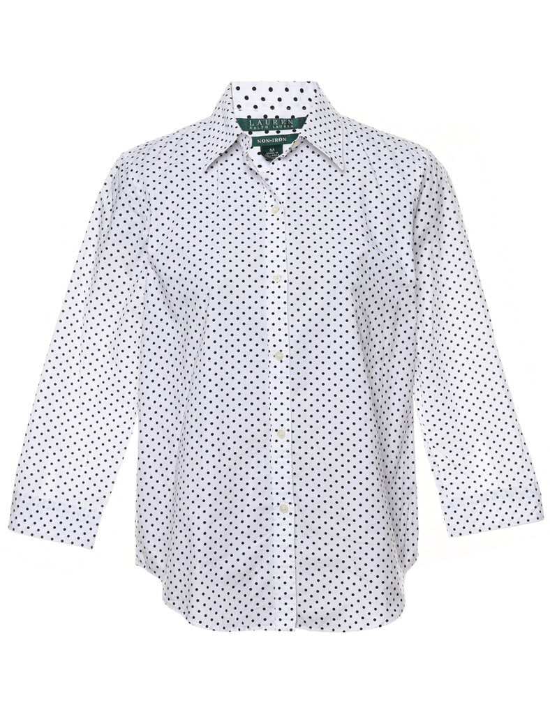 Ralph Lauren Polka Dots Shirt - M