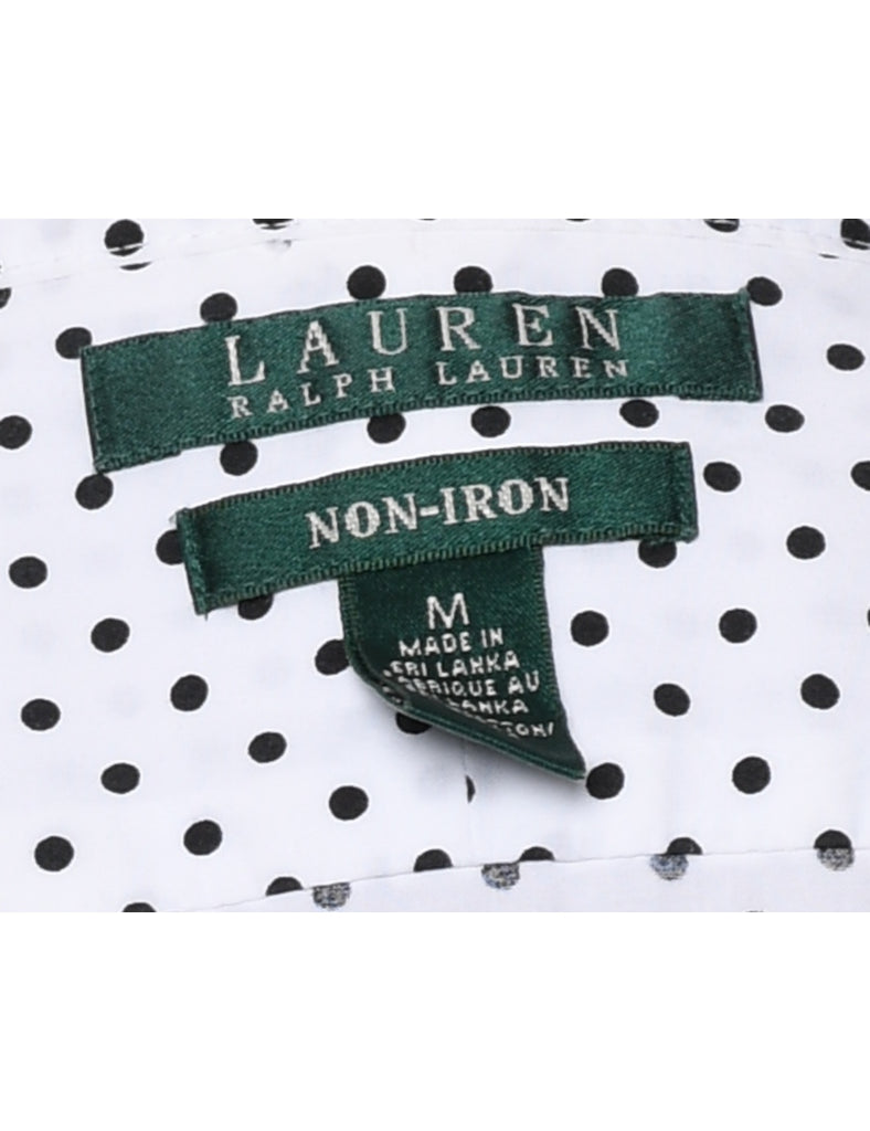 Ralph Lauren Polka Dots Shirt - M