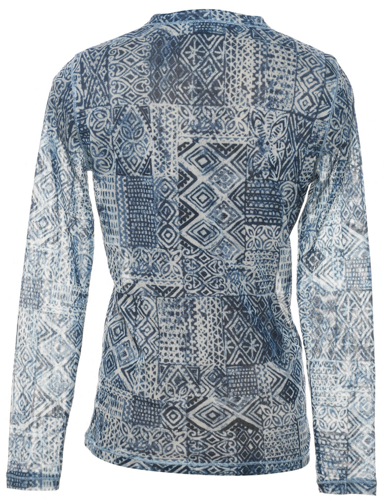 Ralph Lauren Ruffle Front Top - M