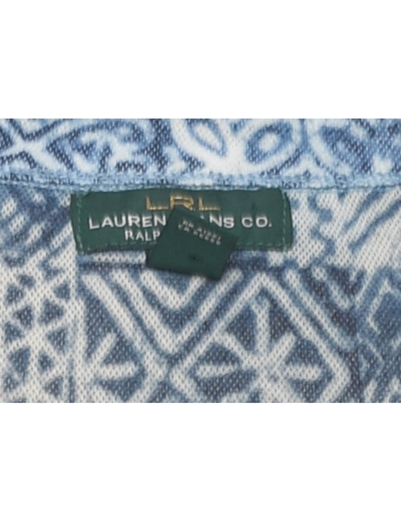 Ralph Lauren Ruffle Front Top - M