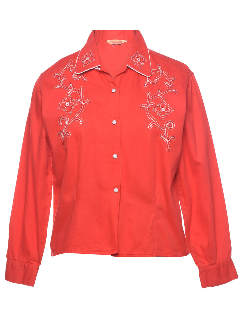 Red Blouse - L