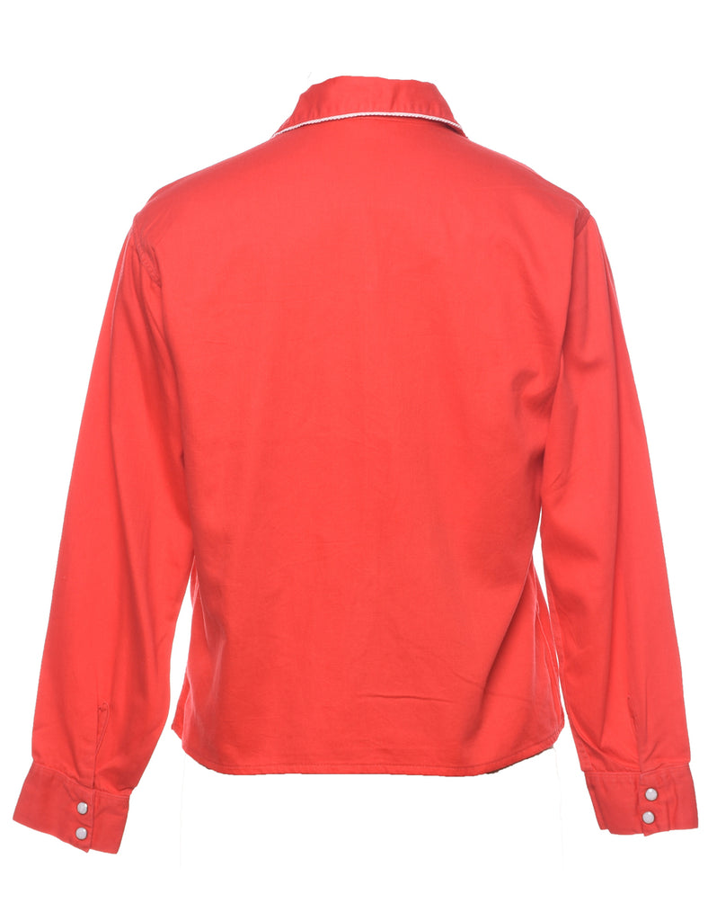 Red Blouse - L
