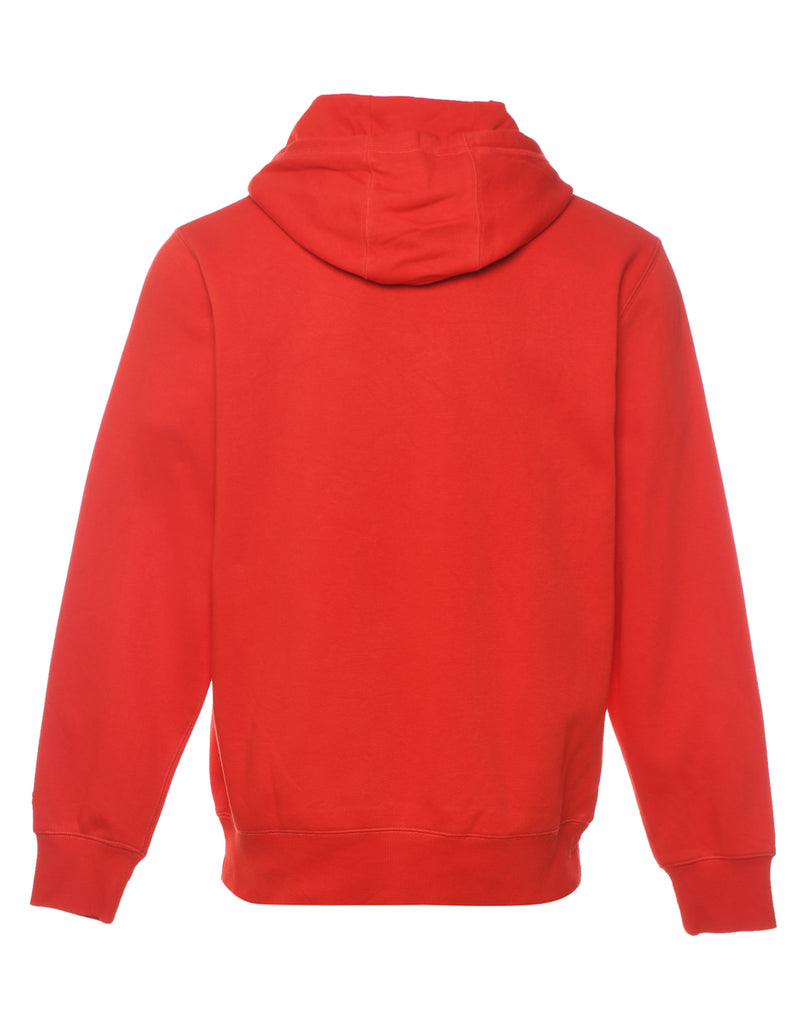 Red Champion Classic Hoodie - L