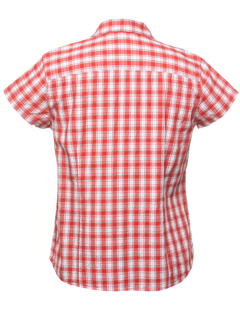 Red Checked Shirt - S