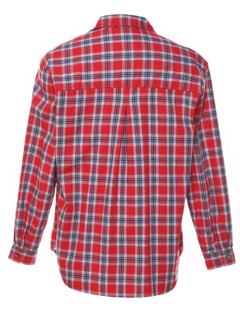 Red Checked Shirt - M