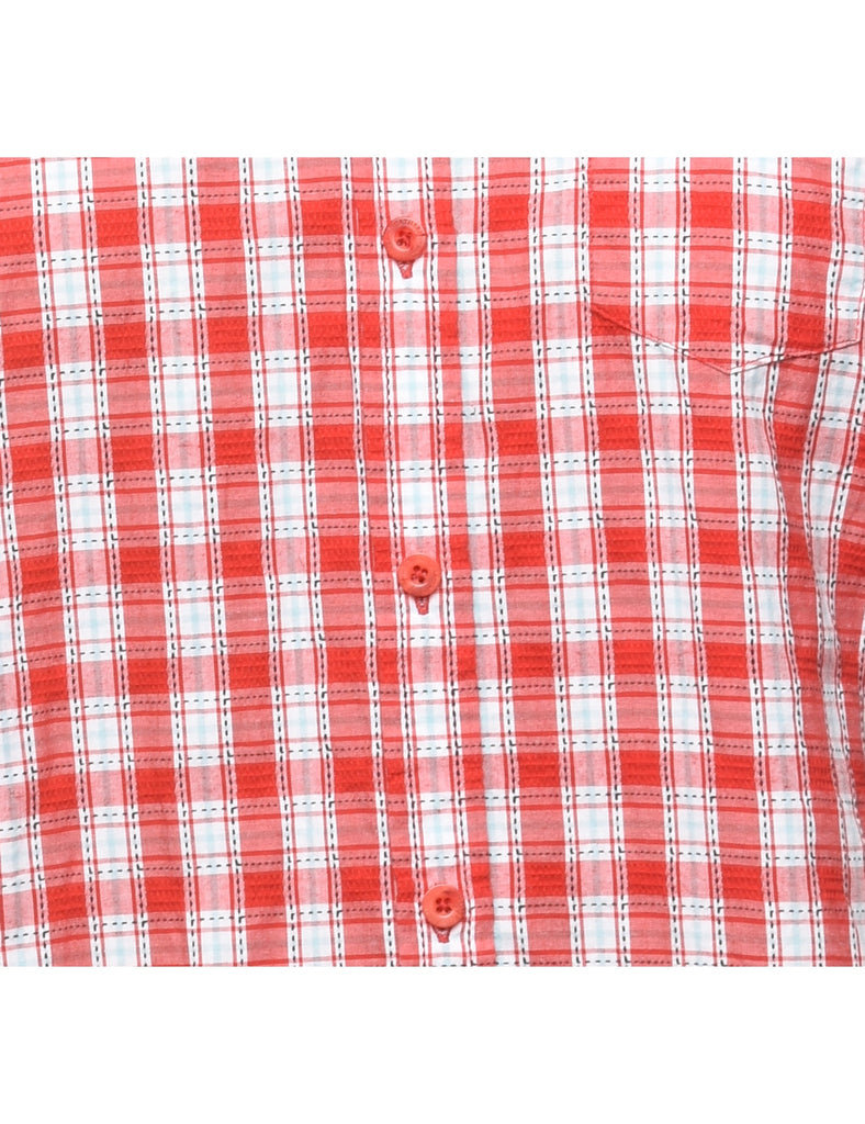 Red Checked Shirt - S