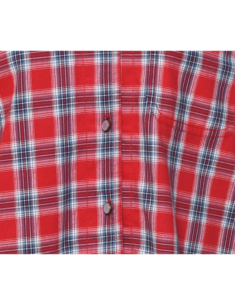 Red Checked Shirt - M