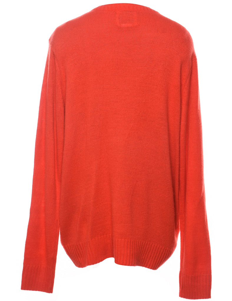 Red Christmas Jumper - XL