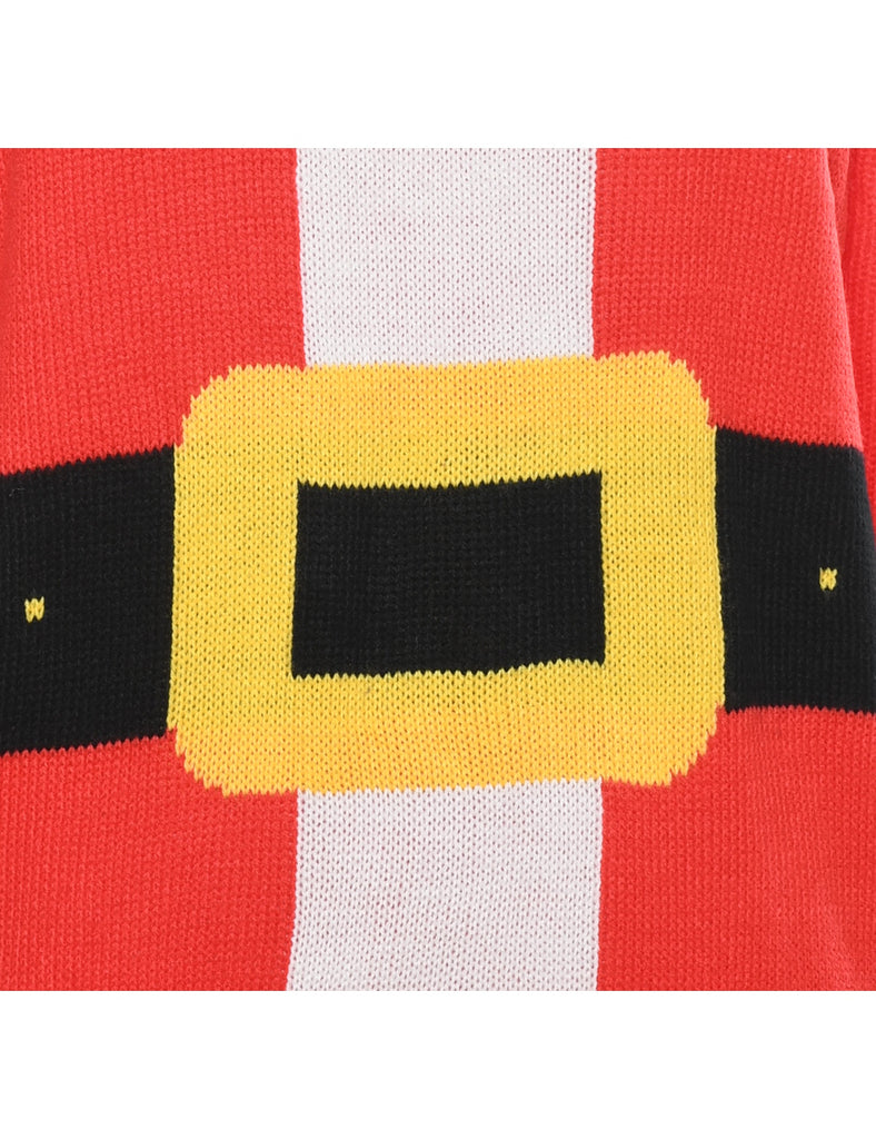 Red Christmas Jumper - M
