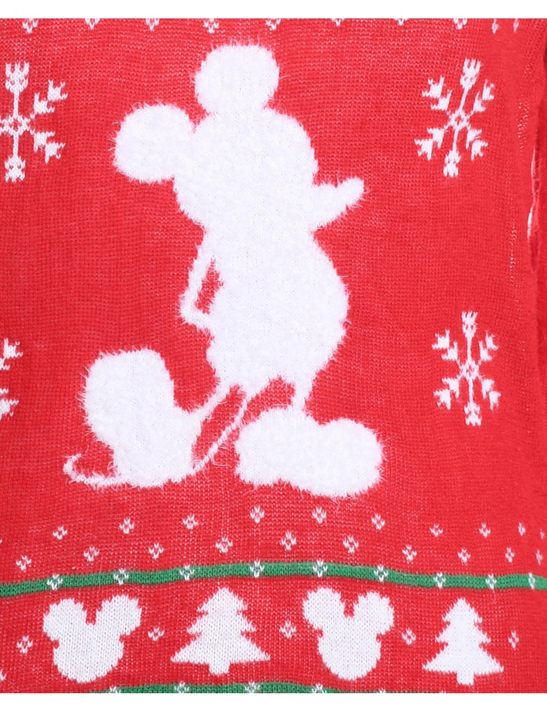Red Christmas Jumper - S