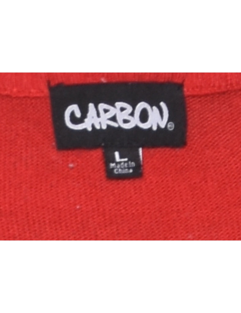 Red Christmas Jumper - L