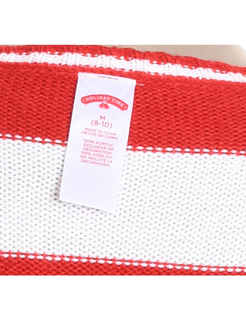 Red Christmas Jumper - M