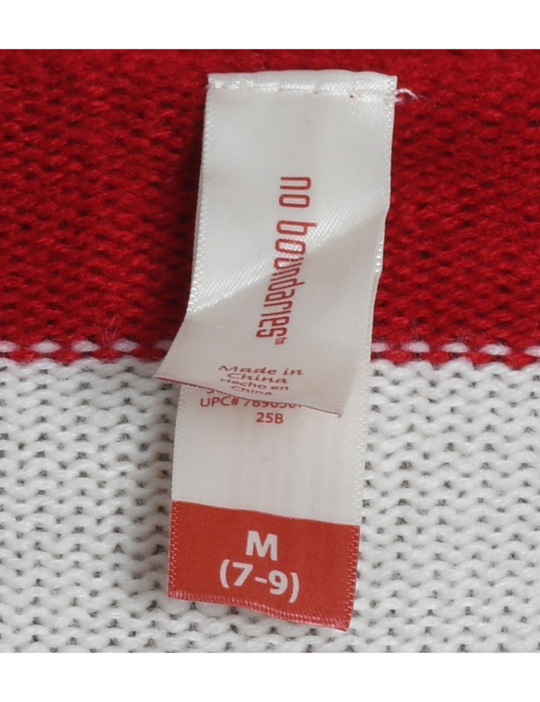 Red Christmas Jumper - M