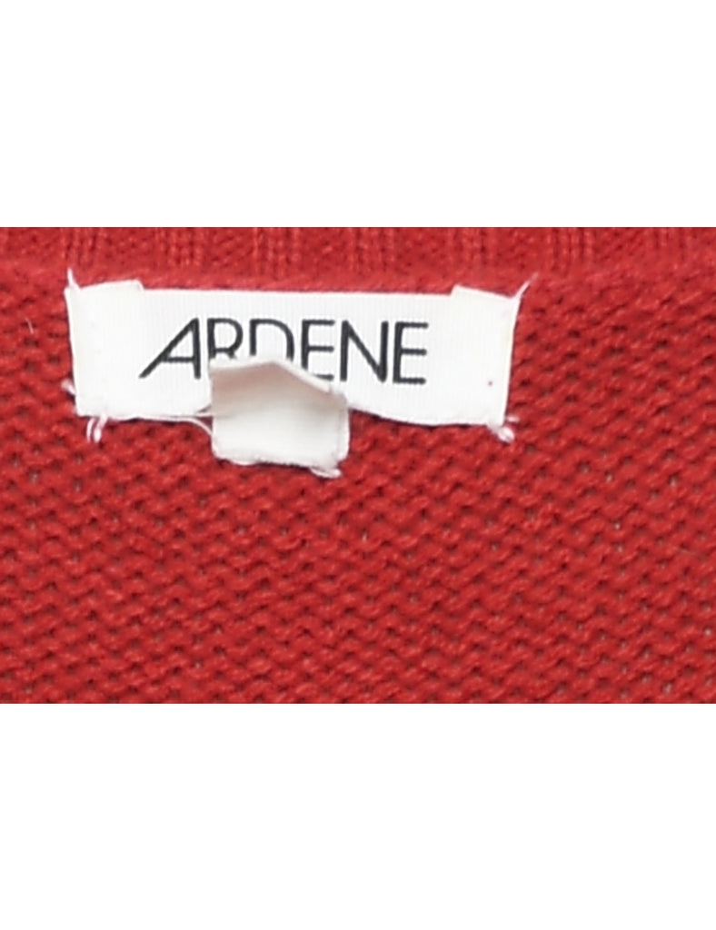 Red Christmas Jumper - M