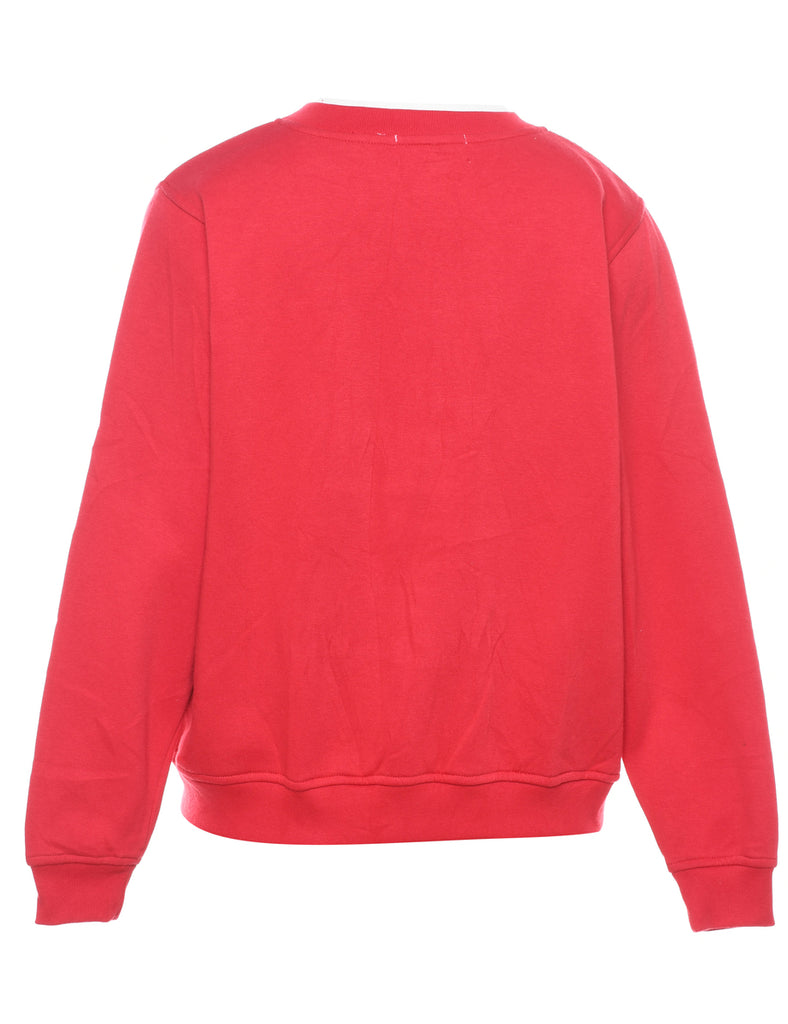 Red Christmas Sweatshirt - L