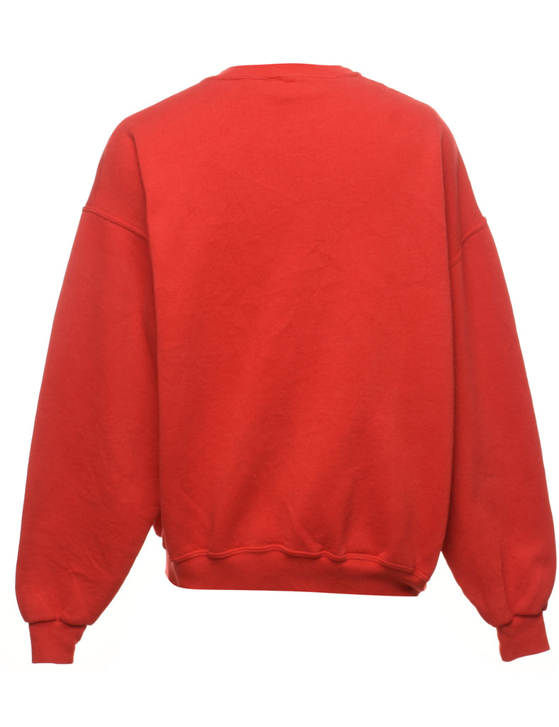 Red Christmas Sweatshirt - L