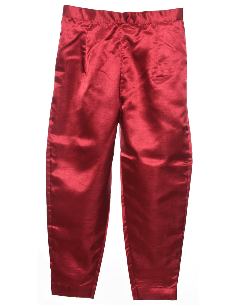 Red Classic Trousers - W30 L27