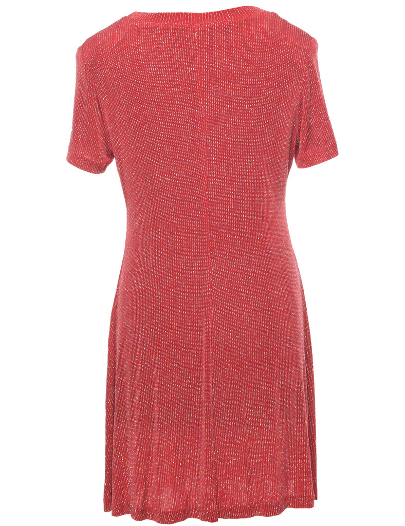 Red Evening Dress - M