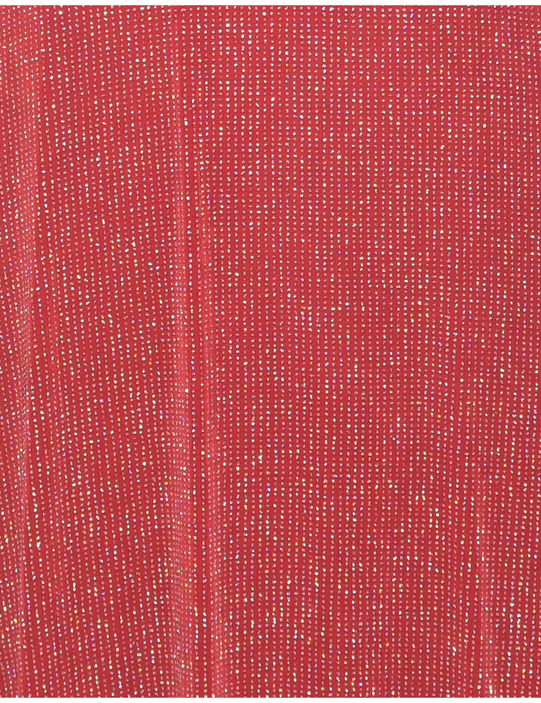 Red Evening Dress - M