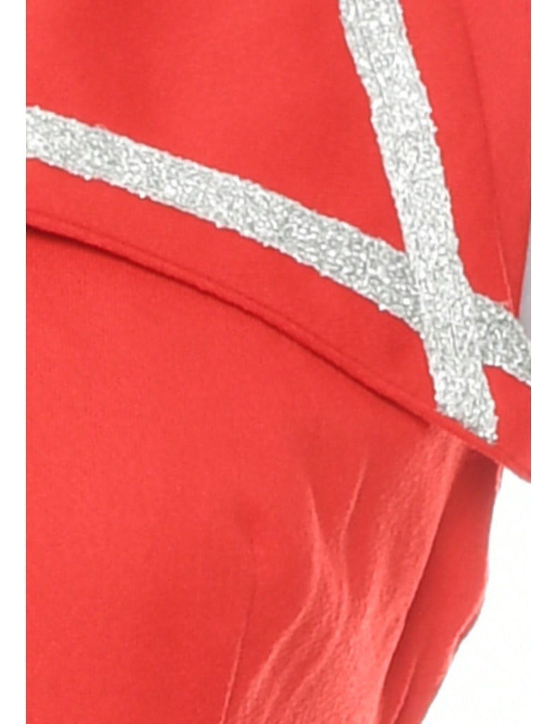 Red Maxi Dress - S