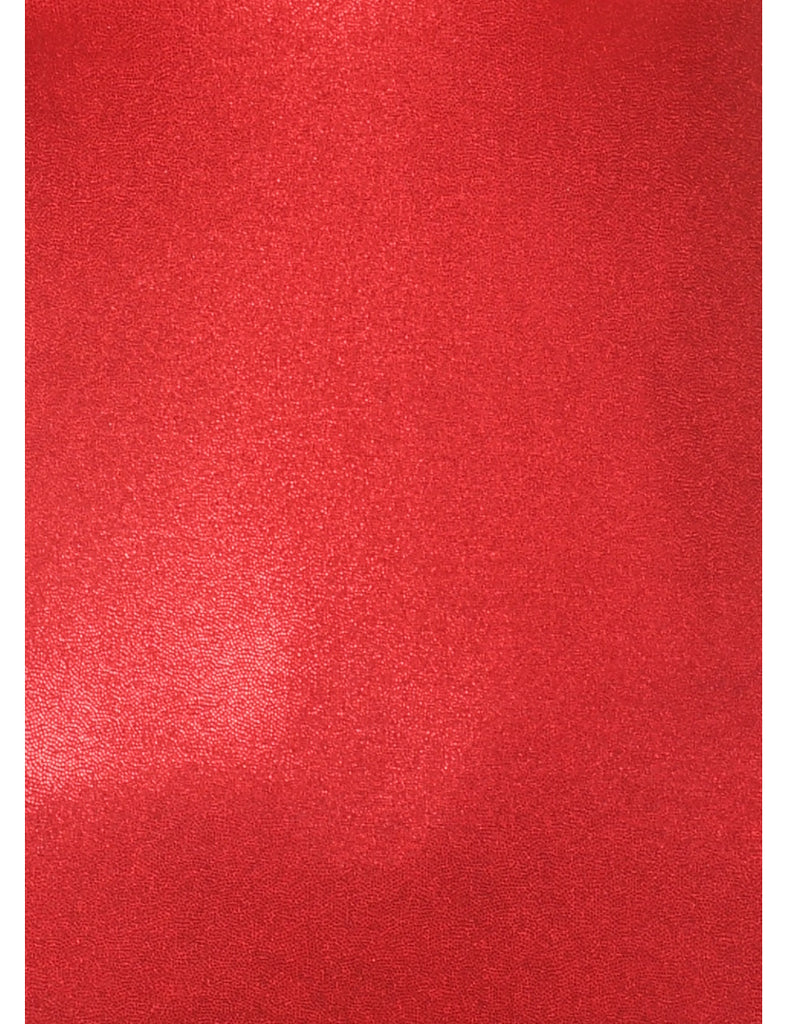 Red One-piece Swimsuit - M