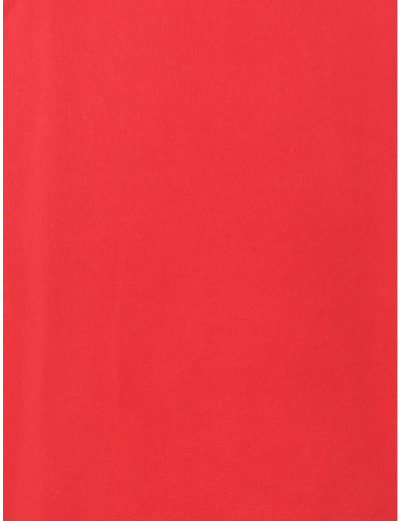 Red Plain Sweatshirt - XL