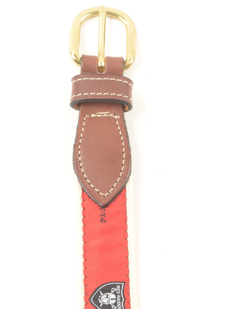 Red Waist Belt - L