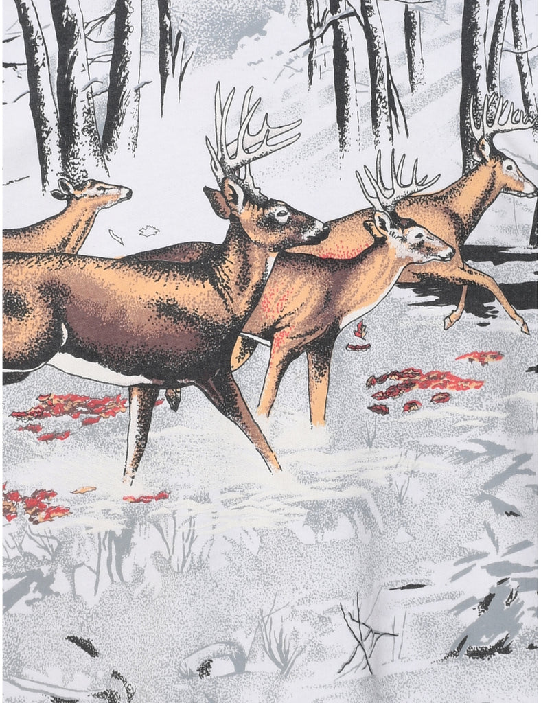 Reindeer Animal Sweatshirt - M