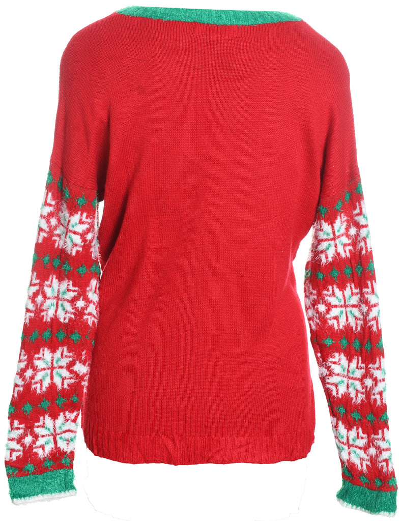 Reindeer Christmas Jumper - XL