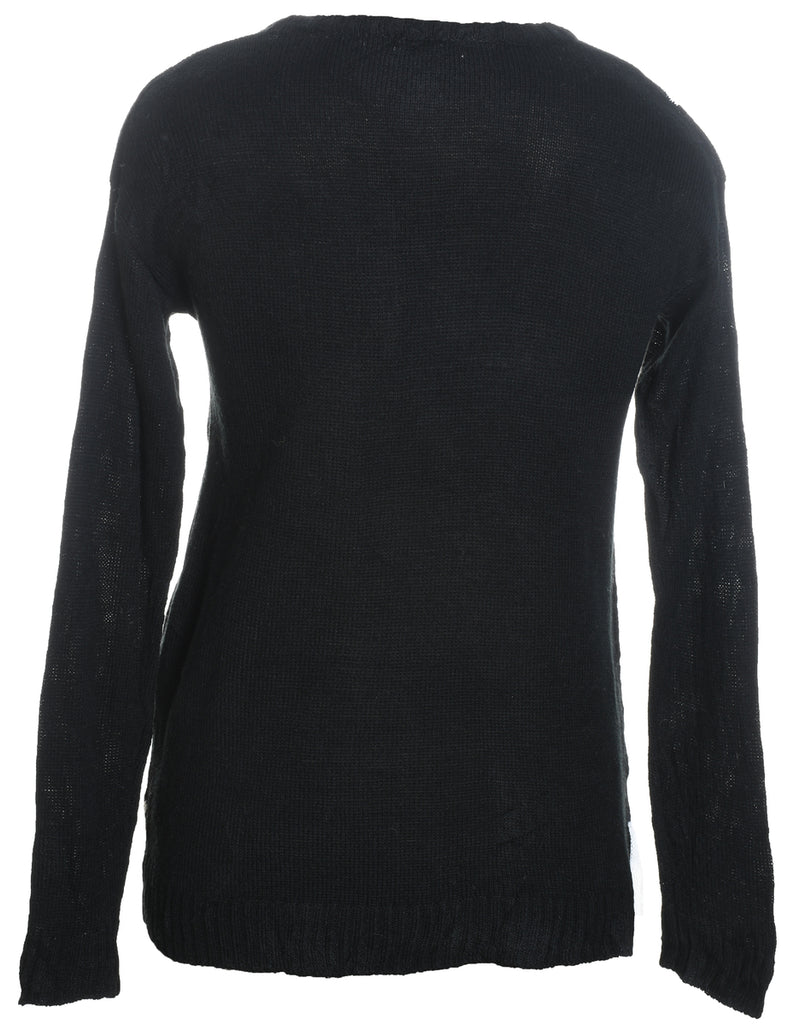 Reindeer Christmas Jumper - M