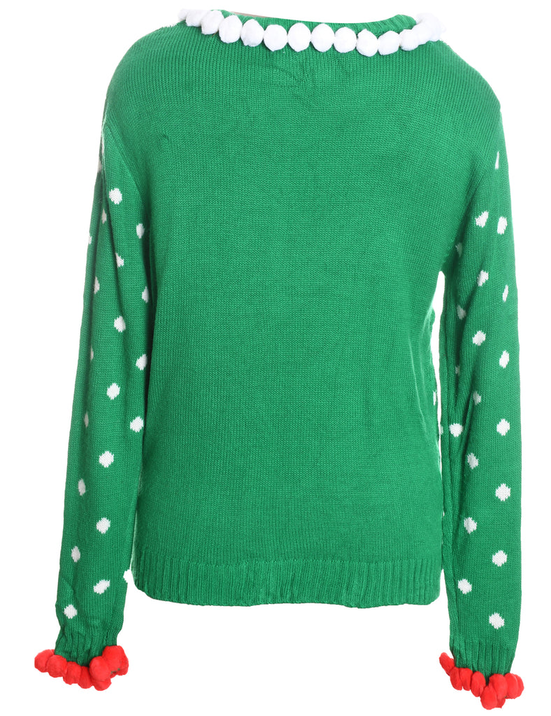 Reindeer Christmas Jumper - M