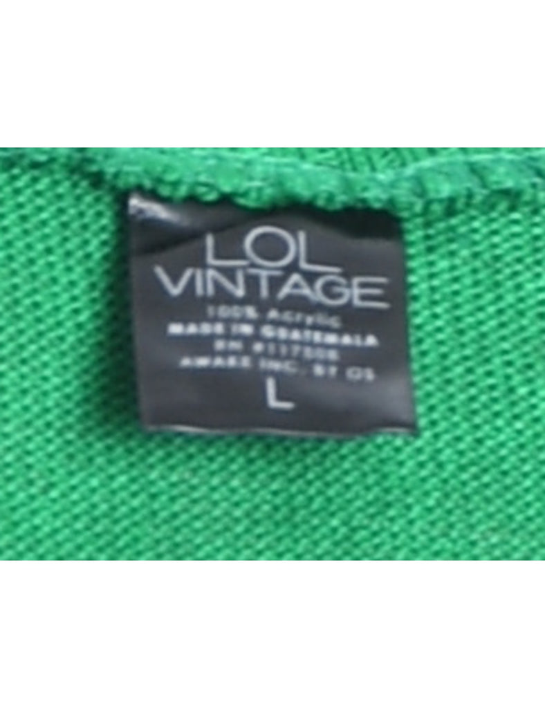 Reindeer Christmas Jumper - L