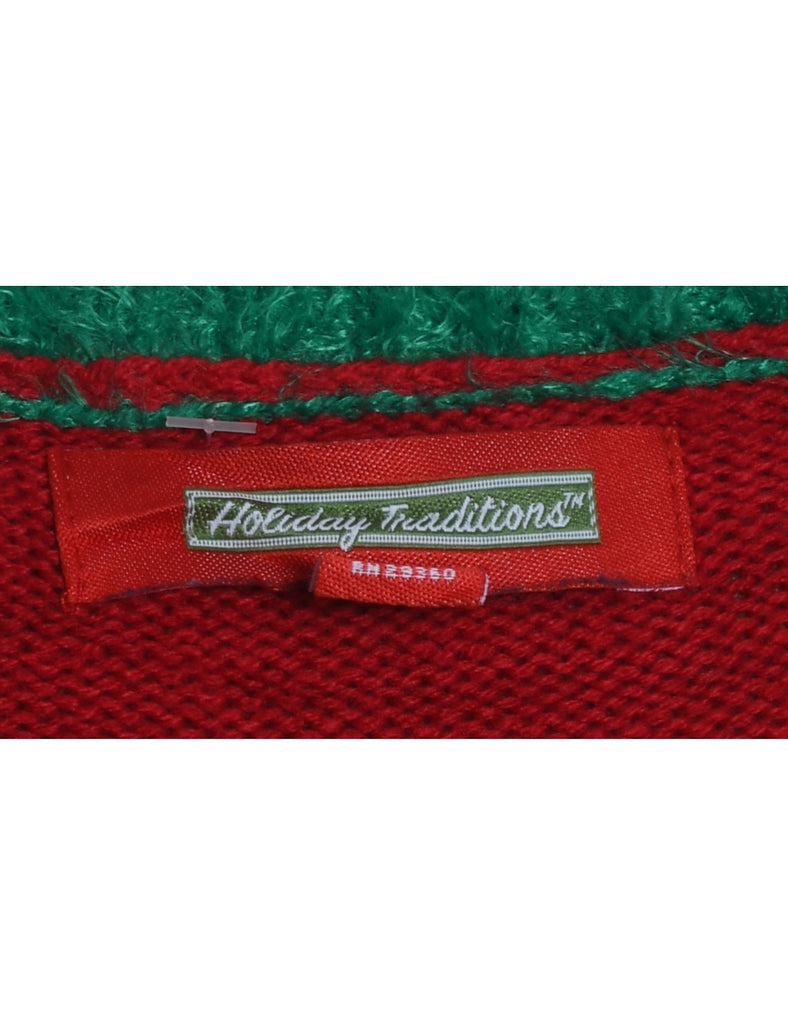 Reindeer Christmas Jumper - XL