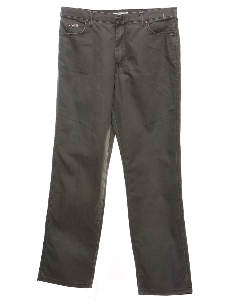 Relaxed Fit Dark Grey Lee Jeans - W33 L33