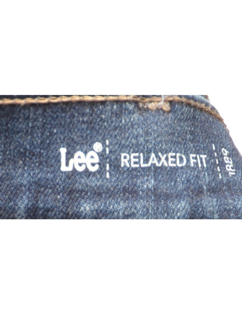 Relaxed Fit Lee Indigo Jeans - W33 L31