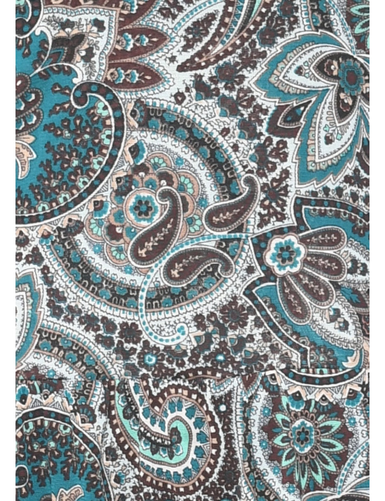 Ronni Nicole Paisley Print Dress - M