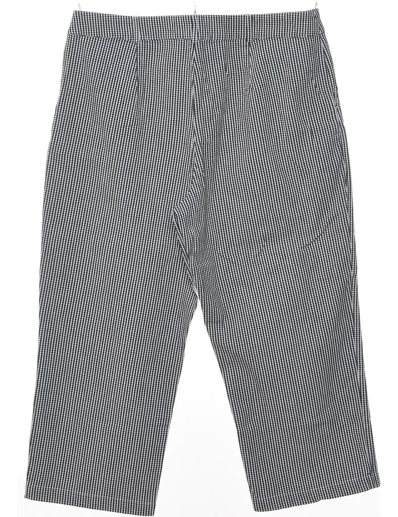 Sag Harbor Checked Pattern Trousers - W35 L23