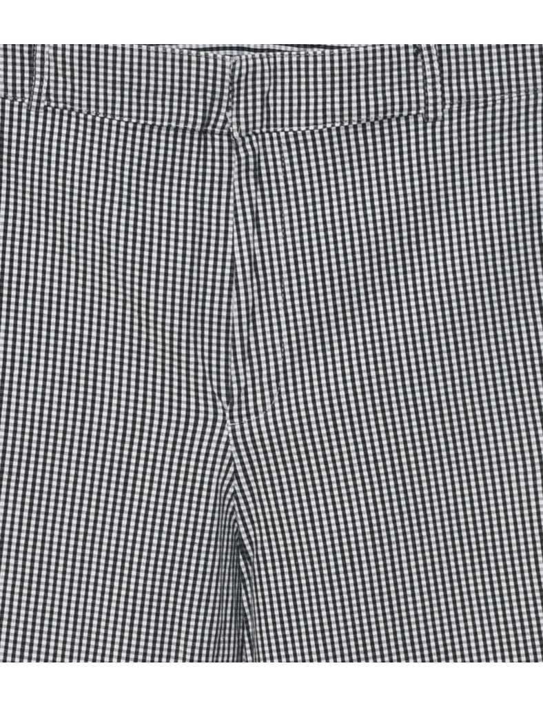 Sag Harbor Checked Pattern Trousers - W35 L23
