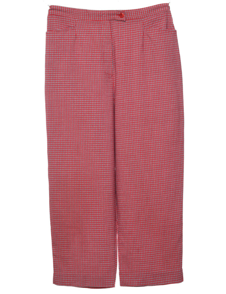 Sag Harbor Checked Trousers - W30 L23