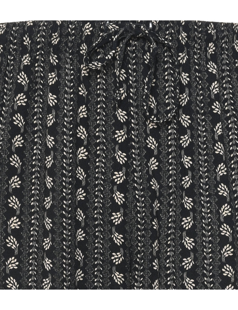 Sag Harbor Floral Print Trousers - W32 L28