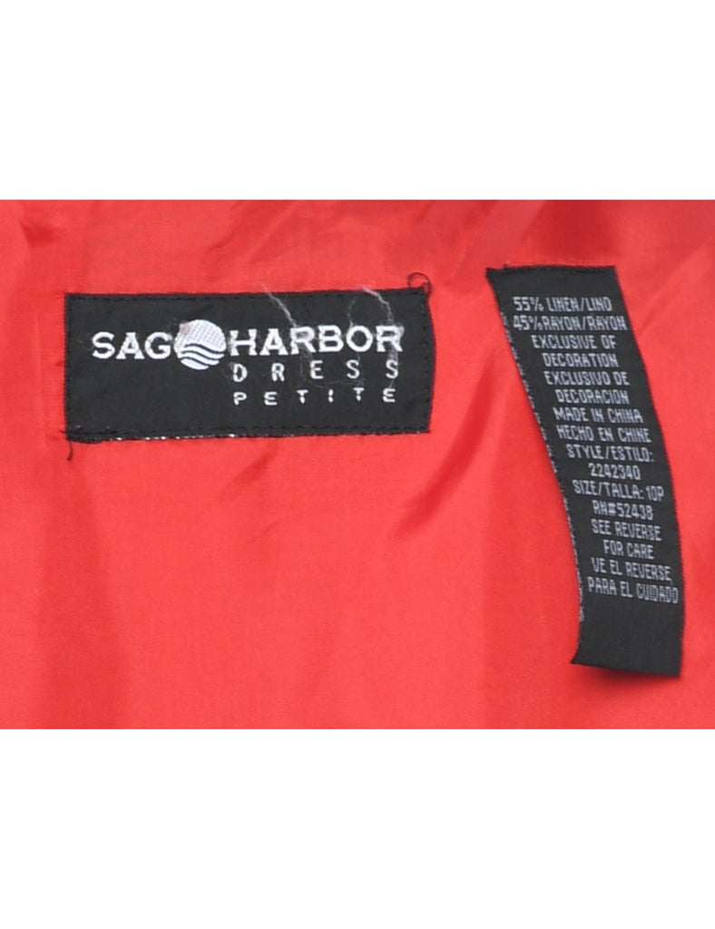 Sag Harbor Linen Dress - M