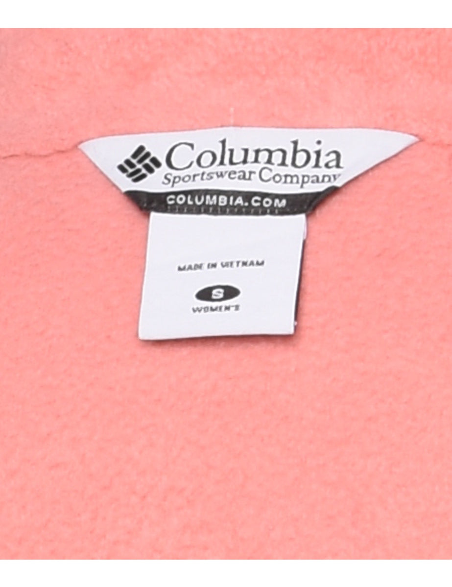 Women's Columbia Salmon Pink Columbia Fleece Pink, S Beyond Retro
