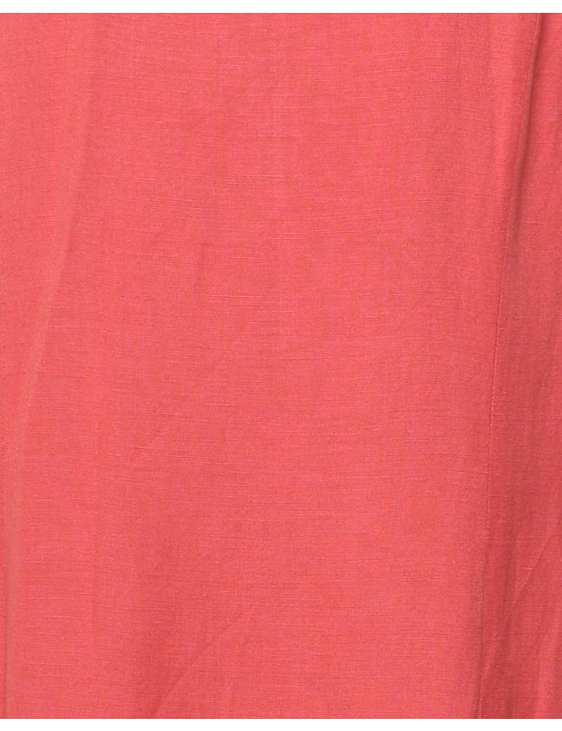 Salmon Pink Dress - XL