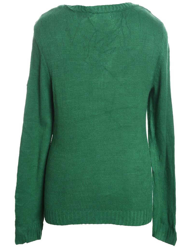 Santa Claus Christmas Jumper - XL