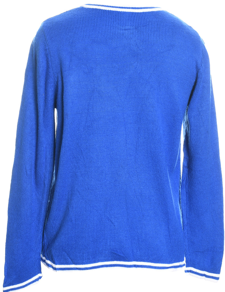 Santa Claus Christmas Jumper - M