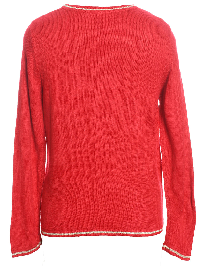 Santa Claus Christmas Jumper - S