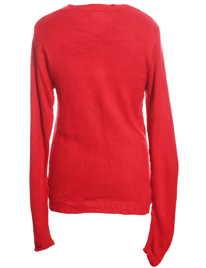 Santa Claus Christmas Jumper - S