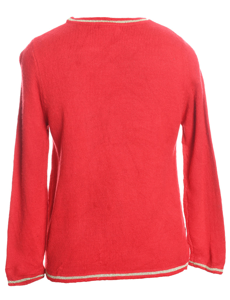 Santa Claus Christmas Jumper - S